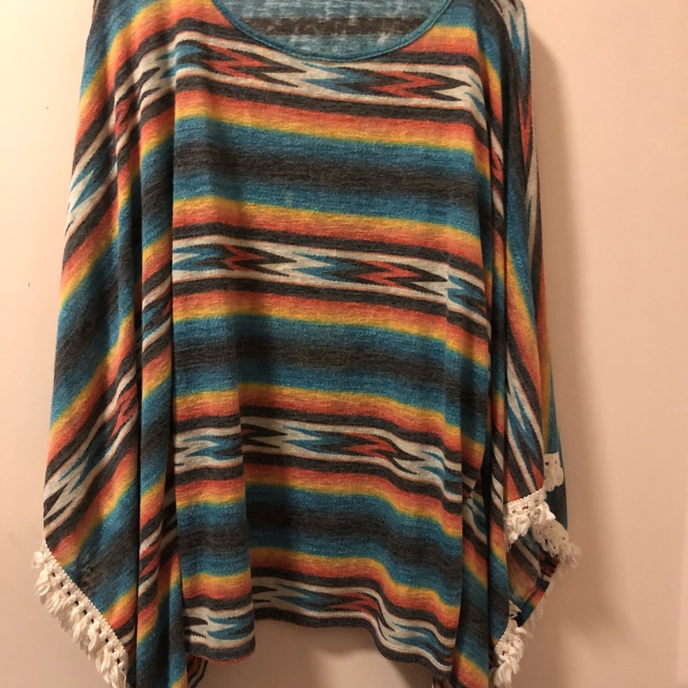 Aztec poncho
